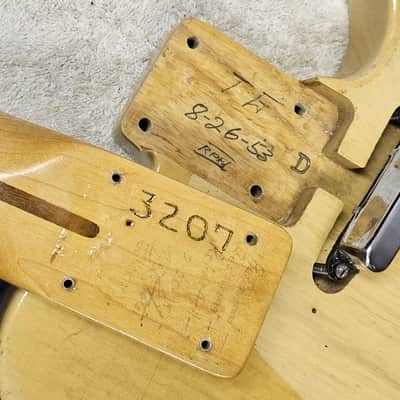 Fender Telecaster 1953 'Blackguard' Blonde image 15
