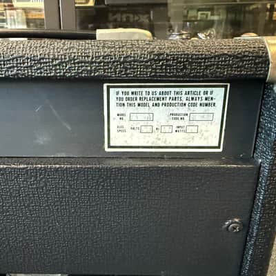 Marlboro 130A 1x8" Solid State Guitar Combo Amplifier w/Reverb- USA made late 1970's -1980's image 12