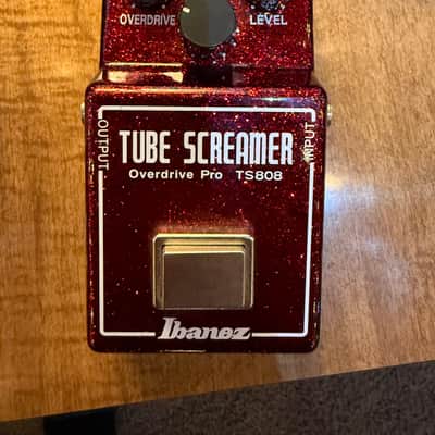 Ibanez TS808 Tube Screamer 40th Anniversary 2019 - Ruby Red Sparkle image 1