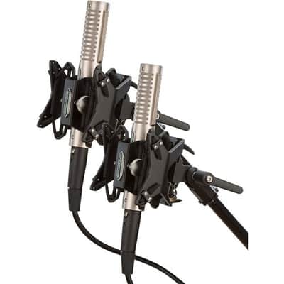 Royer Labs R-121 Matched Pair Ribbon Microphone Bundle with Two RSM-SS1 Sling-Shock Shockmounts image 5