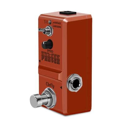 CLEFLY LEF-313 Guitar Analog Phaser Pedal Vintage/Modern Modes Mini Size For Electric Guitar Bass True Bypass image 3
