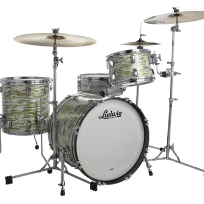 Ludwig *Pre-Order* Classic Maple Blue Olive Oyster 20x16, 12x8, 13x9, 14x14, 16x16 Special Order Drum Kit Shells Authorized Dealer image 1