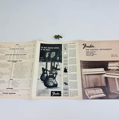 Fender Fine Electric Instruments Price List – July 20, 1963 image 4