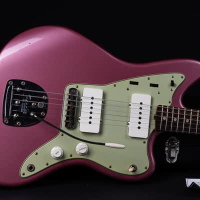 Fender 1962 Jazzmaster Custom Shop Journeyman Relic - Burgundy Mist Metallic Matching Head image 12
