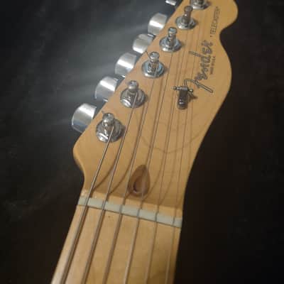 1997 Fender Telecaster American Standard w/Waylon Jennings-style Custom Leather Cover/Wrap & Hard Case image 11