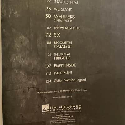 All That Remains - The Fall of Ideals - Guitar Tab / Tablature Book image 3