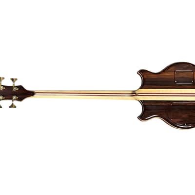 Alembic Stanley Clarke Sign Deluxe, Cocobolo / Ebony / Red and Amber LED's USED /Excellent *ONE OWNER NEVER GIGGED* *IN STOCK* image 9