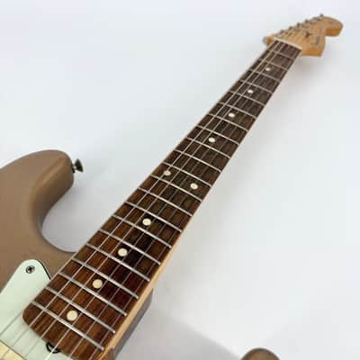 2021 Fender Vintera Road Worn 60’s Stratocaster – Firemist Gold image 8