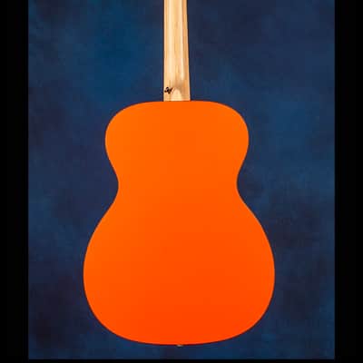 Martin 000X Hippie (#24/200) Don Oriolo 2007 - Pale Orange with full color top design image 5