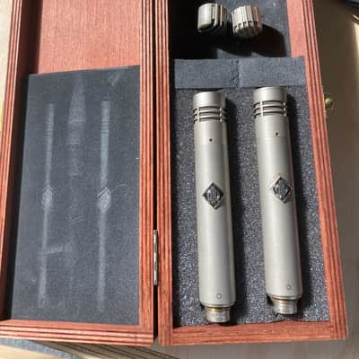 2X Vintage Neumann KM-53a Omnidirectional Tube Condenser Microphones with KK83 capsules image 2