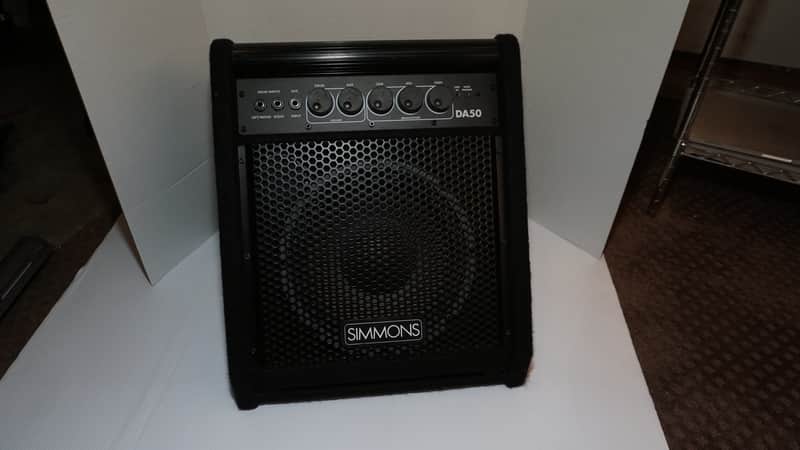 Simmons DA50 Electronic Drum Set Monitor 2010s - Black image 1