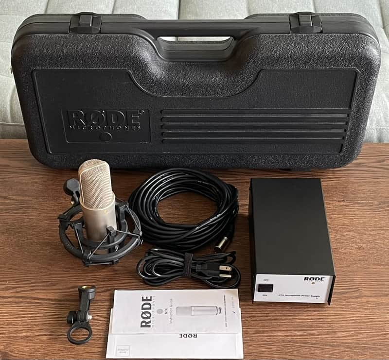RODE NTK Large Diaphragm Cardioid Tube Condenser Microphone 2003 - Silver image 1