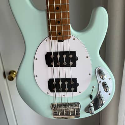 Sterling StingRay Ray34HH Daphne Blue Roasted Maple Neck image 1