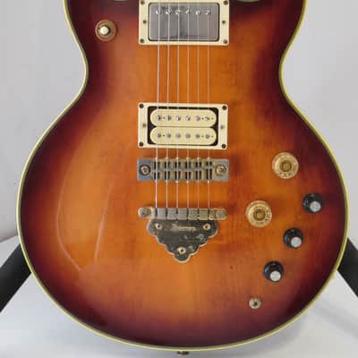 1977 Ibanez 2622 Artist EQ Electric Guitar in Sunburst with Case image 3