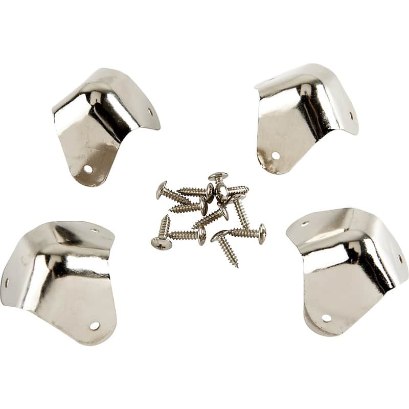 Immagine Fender 099-1350-000 Pure Vintage 3-Screw Mount Amplifier Corners (4) - 2
