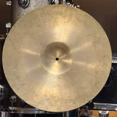 1970's Zildjian 18" A. Hollow Logo Ride Cymbal 1840g image 2