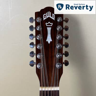 Guild F-1512E Westerly Collection 12-String Jumbo Acoustic-Electric Natural image 16