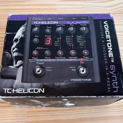 TC Helicon VoiceTone Synth in Original box with support CD, cable and Original Power Supply in Excellent Condition image 14