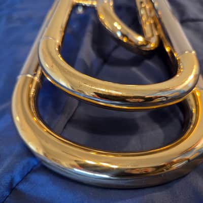 Yamaha YSL-446G Intermediate Bb/F Trombone 2022s - Lacquered Brass image 8
