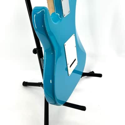 Fender "Squier Series" Standard Stratocaster with Maple Fretboard 1993 - Pacific Blue image 9