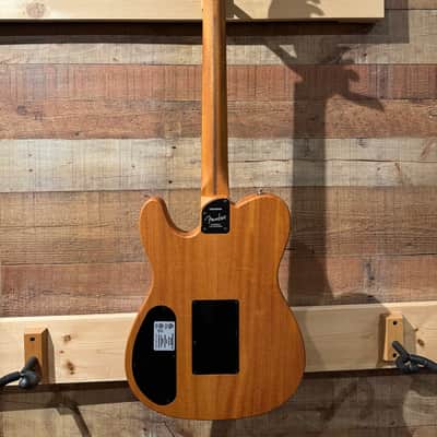 Fender American Acoustasonic Telecaster All-Mahogany 2022 - Present - Natural image 2
