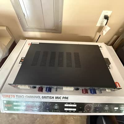 Warm Audio WA273 2-Channel British Microphone Preamp 2018 - Present - RAF Blue Gray image 4