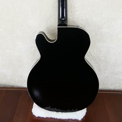 Silvertone 1446 1960s - Black #M25111129 NEW With Trapeze Tailpiece image 9