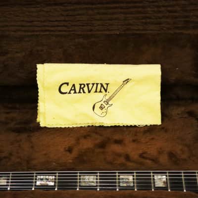 1992 Carvin DC400 Left-Handed Vintage Kiesel M22 Pickups Kahler LH Lefty Quilted Maple KOA Wood Custom Ordered Rare Electric Guitar w/ Orig. OHSC Tweed Case image 4