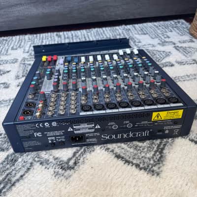 Soundcraft MFXi 8-Channel Mixer with Lexicon Effects 2010s - Blue image 3