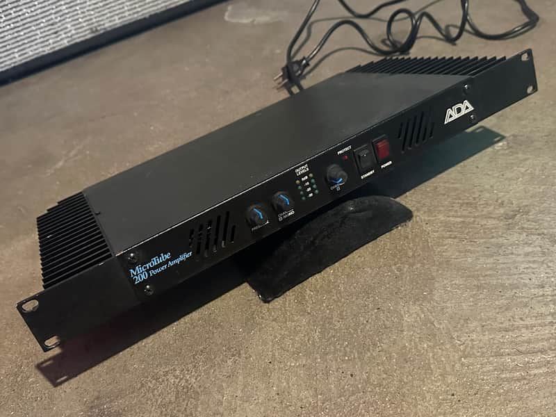 ADA Microtube 200 Power Amplifier Rack Amp (new capacitors) 90's