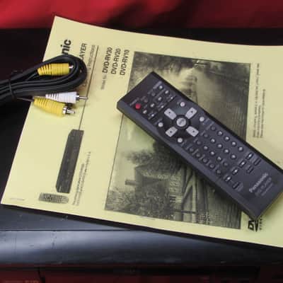 Panasonic CD and DVD Player DVD-RV30 w Digital Optical Output (TOSLINK) / Complete setup! image 2