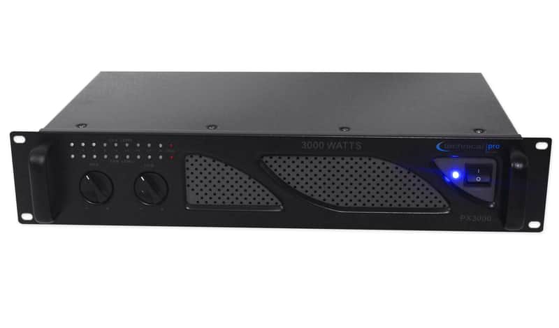 Technical Pro PX3000 Professional 2U 2-Channel 3000 Watt Power DJ Amplifier image 1