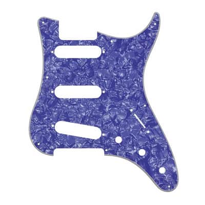 PRS Silver Sky Pickguard 8-Hole SSS - 3-Ply Mint Green image 24