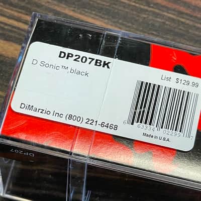 DiMarzio DP207BK D-Sonic Bridge Humbucker Black + NEW image 3