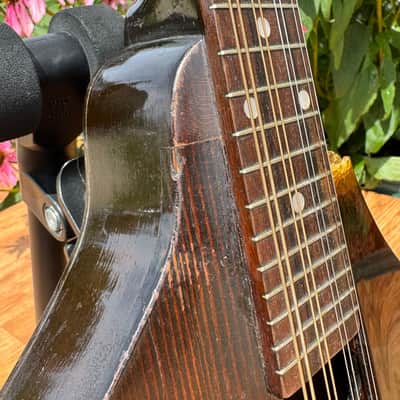 1920s Gibson Junior Style A-Jr Mandolin w/ Gibson HSC image 10
