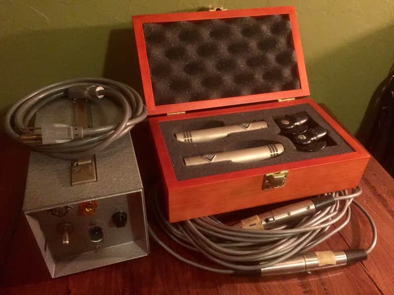 Neumann U 64 Small Diaphragm Tube Condenser Microphone Pair image 1