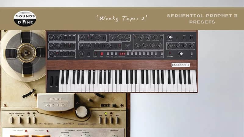 SoundsDivine 'Wonky Tapes Vol.2' - Sequential Prophet 5/10 Rev.4 Presets image 1