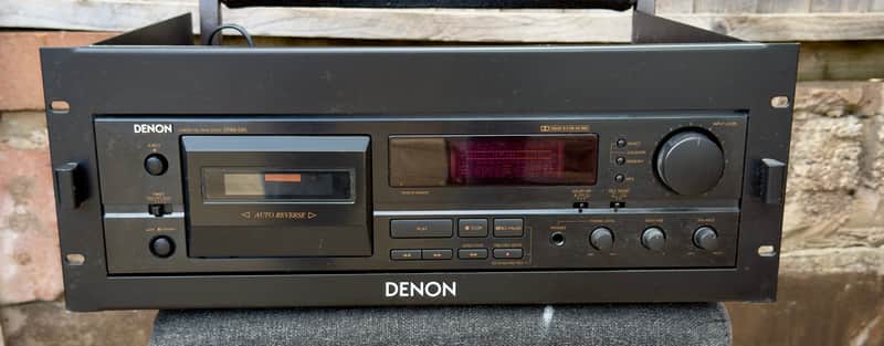 Denon Cassette Tape Deck + Recorder - DRM-595 image 1