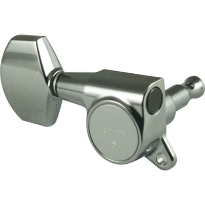 Gotoh Tuners - SG381, Large Schaller-style Knob, 3 per side, Color: Chrome image 3