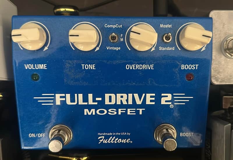 Fulltone Full-Drive 2 Mosfet 2007 - 2018 - Blue image 1