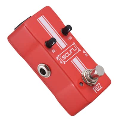 SCURU FUZZ Guitar/Bass Fuzz Effect Pedal VOL/FUZZ Versatile Sound made by Caline image 2