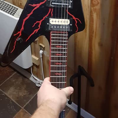 FireFly Dimebag Darrell Blood Bolt Tribute 6 String Electric Guitar image 8
