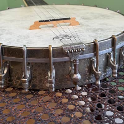 Fairbanks Senator No. 1 Banjo Vega 1910s - Cherry image 14