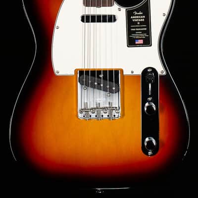 Fender American Vintage II 1963 Telecaster Rosewood Fingerboard 3-Color Sunburstrst (320) image 3