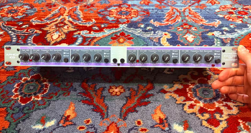 Aphex 109 Tube Parametric Equalizer - Tubessence Rack Gear (Tested/No Power Supply) image 1