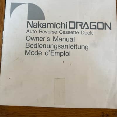 Immagine Nakamichi Dragon - Black - MINT + Extras - 16