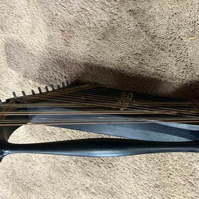 Harp-O-Chord Harp-zither 1899-1904 Black and gold image 5