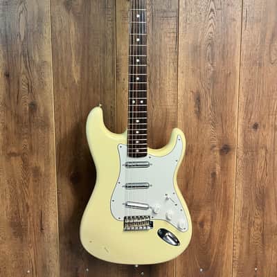 Fender American Original 60's Stratocaster Olympic White 7.9 pounds (original elec incl) image 2