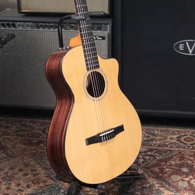 Taylor 212ce-N Plus Nylon Grand Concert Acoustic/Electric Guitar with Aerocase image 16