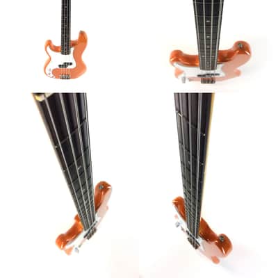 Fender Precision Bass, ’62 LEFT HAND, Capri Orange, 1999, Rare image 3